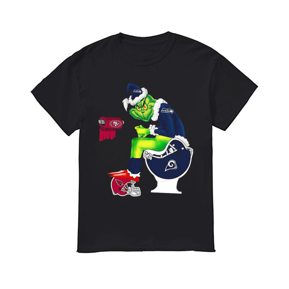 Grinch Seattle Seahawks San Francisco 49Ers Los Angeles Rams Arizona
